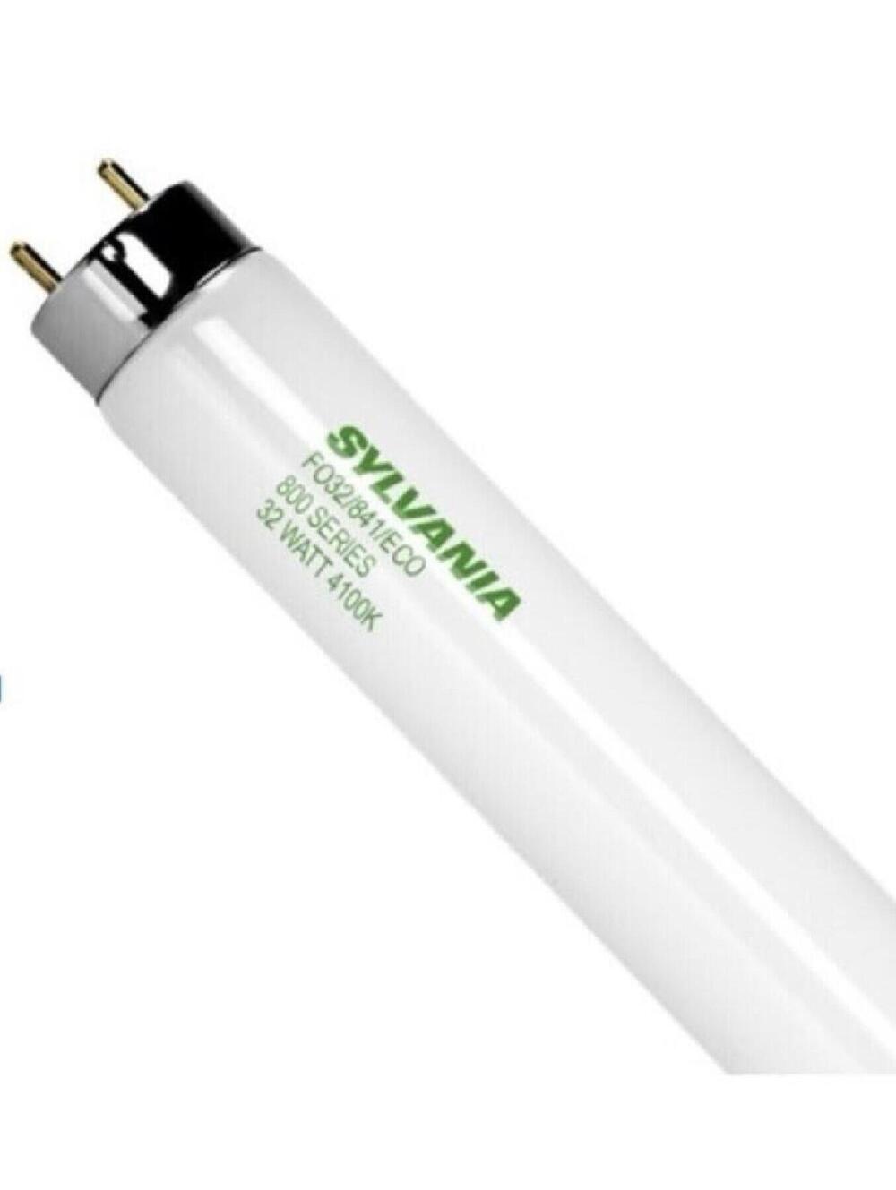 30Pk FO32/841/ECO 32W 4100K T8 Bulbs 800 Series Sylvania 21781-J Octron Ecologic